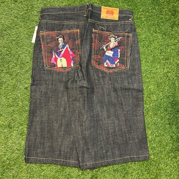 RMC– Girl Embroidery – Size 38-40-44 – Deadstock Japanese Denim - Picture 1 of 4